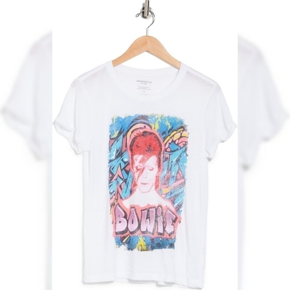 ODD PEOPLE X RKB Bowie Burn Out Tee Size Medium - Picture 2 of 4